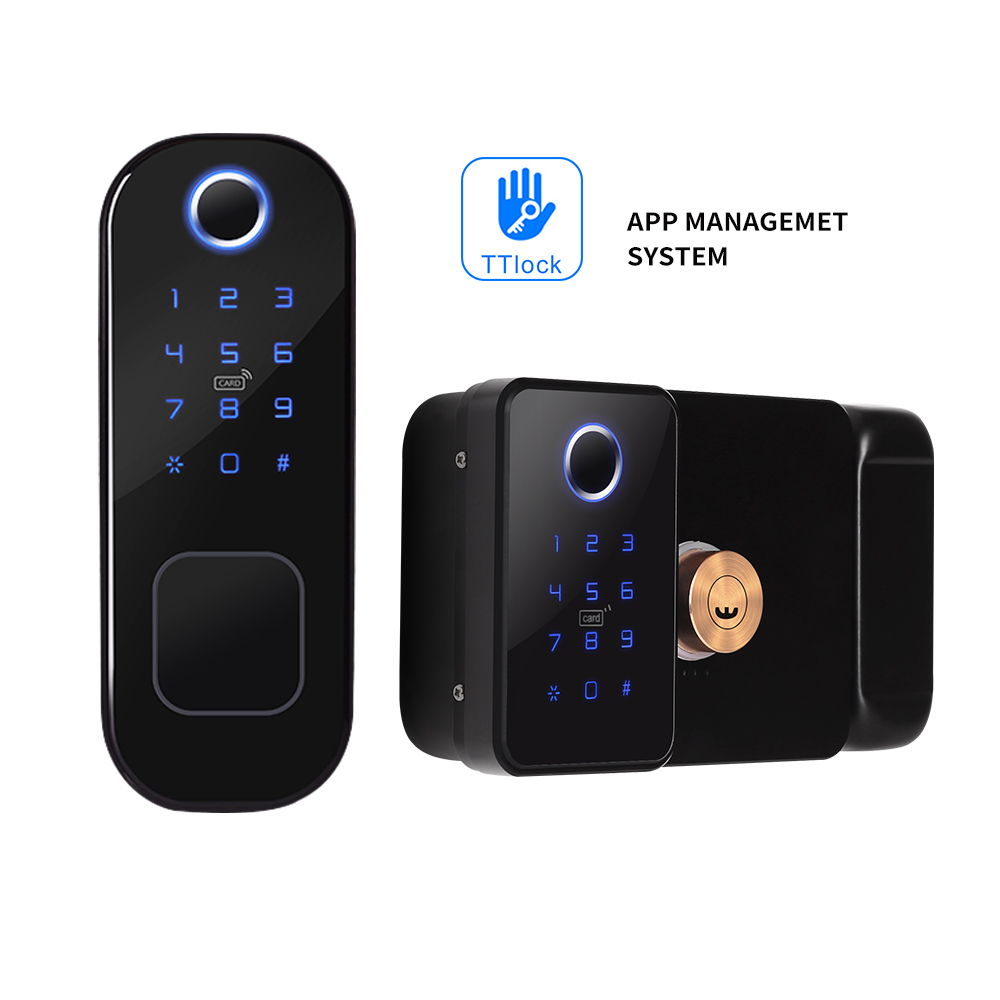 Smart Garden Gate Lock - Ttlock App Outdoor Smart Lock Dual
