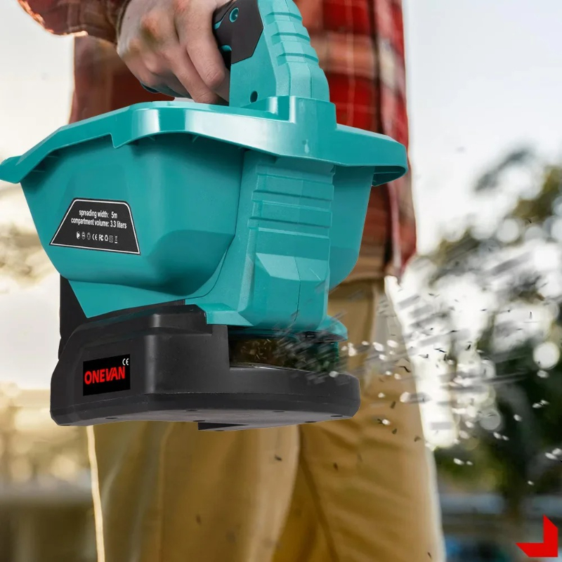 Smart Garden Kitchen - 6-versnellingen Automatische meststofstrooier Handbediende elektrische meststofstrooier