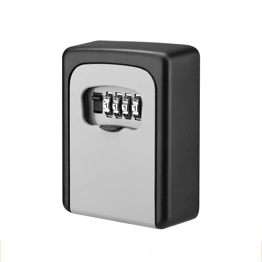 Smart Garden Gate Lock - Wachtwoordvergrendeling Opbergdoos Metalen Materiaal Buiten Waterdicht