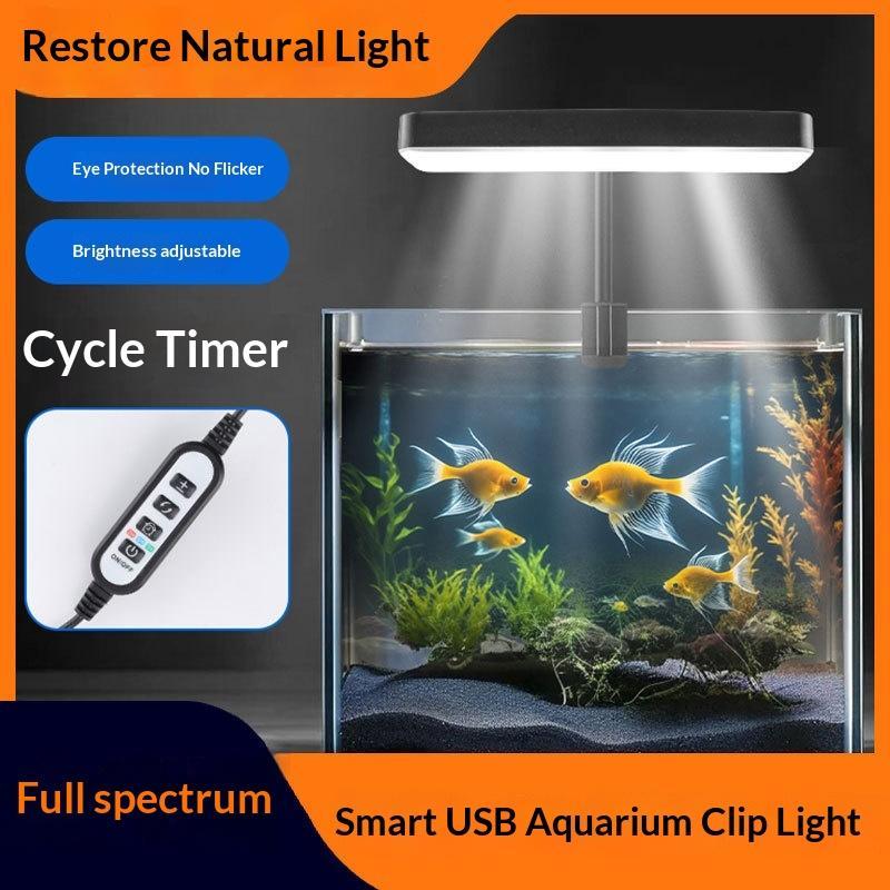 Plant Grow Light Full Spectrum - Volledig spectrum LED aquariumverlichting 360 graden