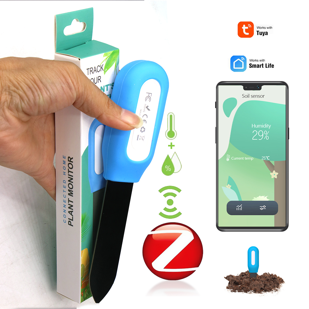 Slimme Zigbee-bodemsensor voor - Smart Garden Is recensie en prijs
