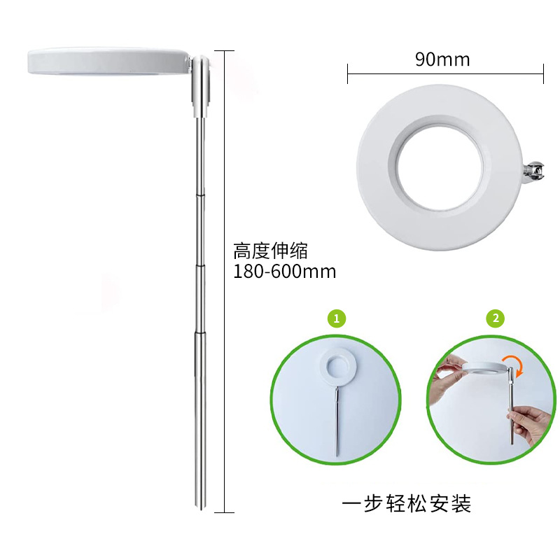 Dimbare Angel Ring LED-supplem - Plant Grow Light Full Spectrum recensie en prijs