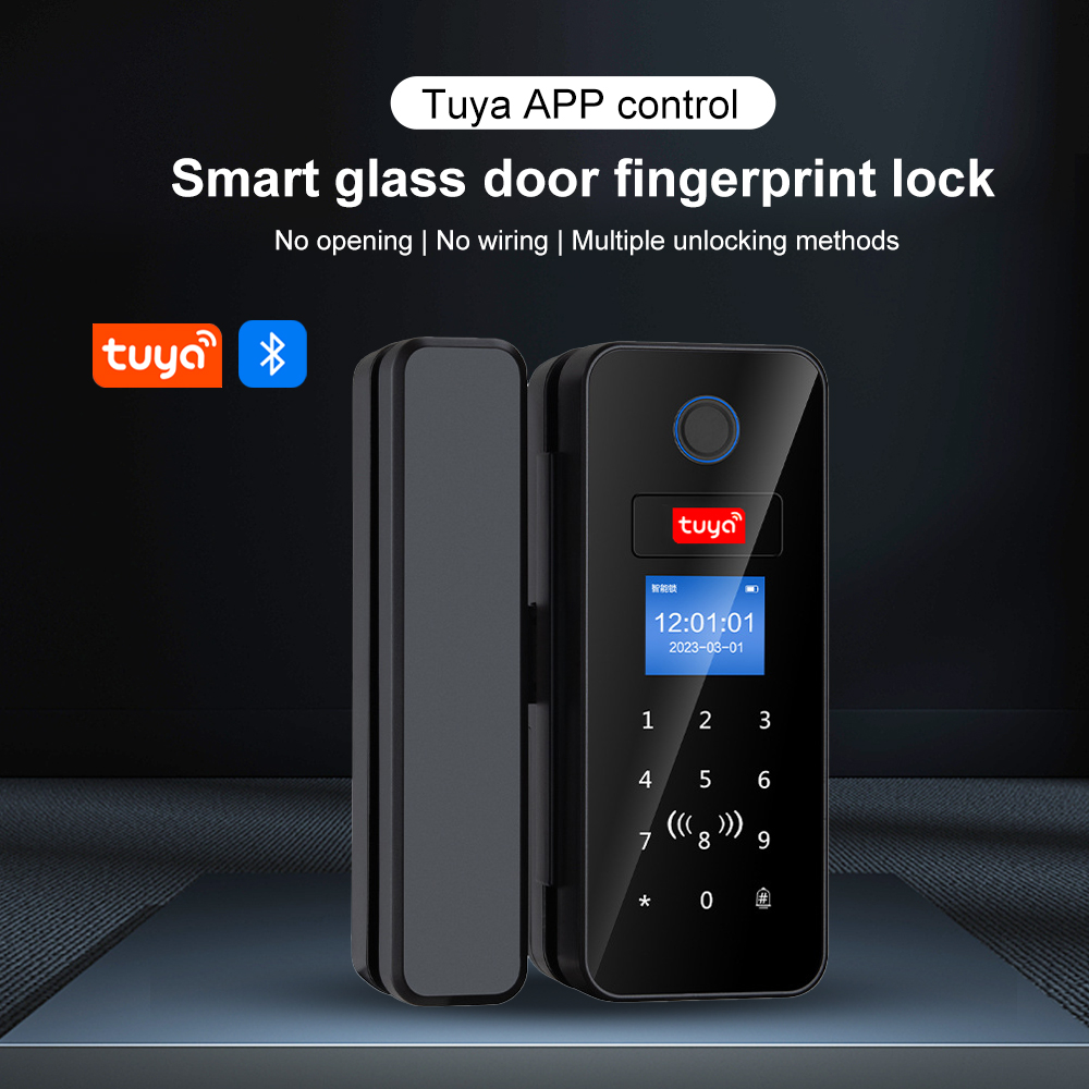 Dubbele haak slim glazen deurs - Smart Garden Gate Lock recensie en prijs