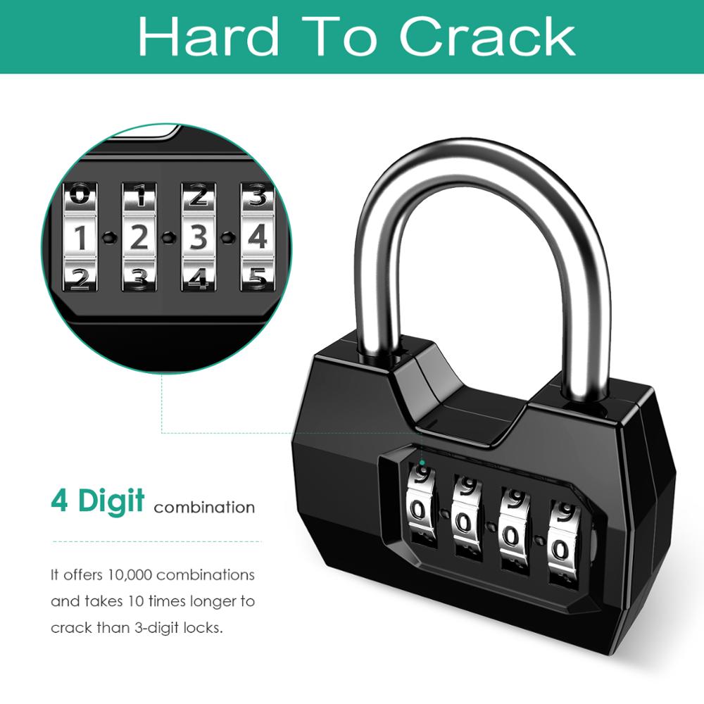 ORIA Combinatiehangslot 4-cijf - Smart Garden Gate Lock recensie en prijs