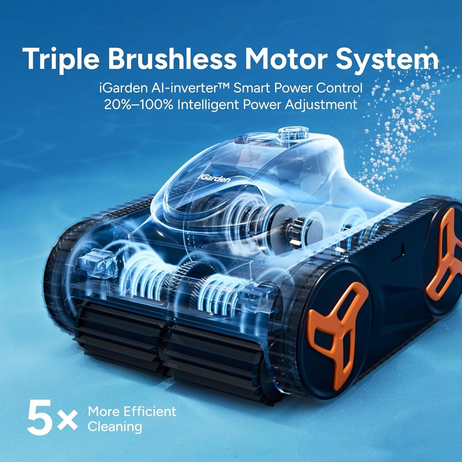 Robotische zwembadreiniger KN- - Smart Garden Is recensie en prijs