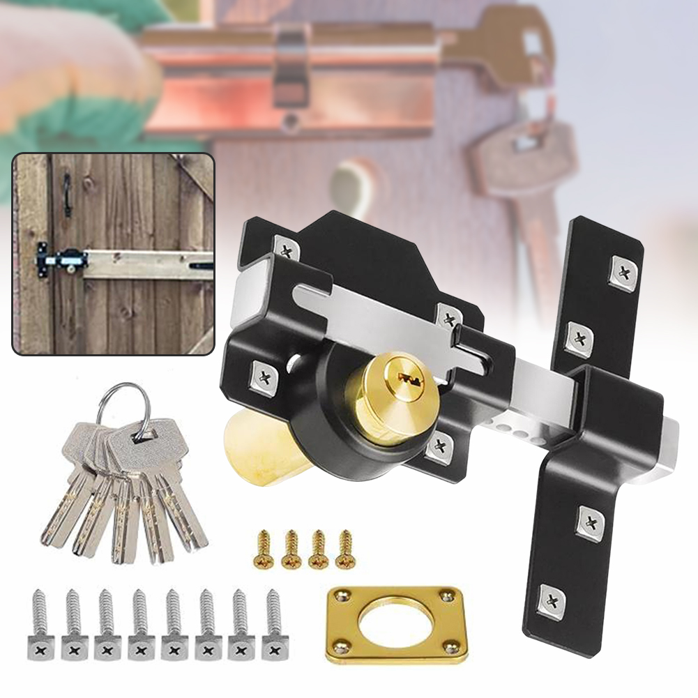 Barn deurslot, garagepoortslot - Smart Garden Gate Lock recensie en prijs