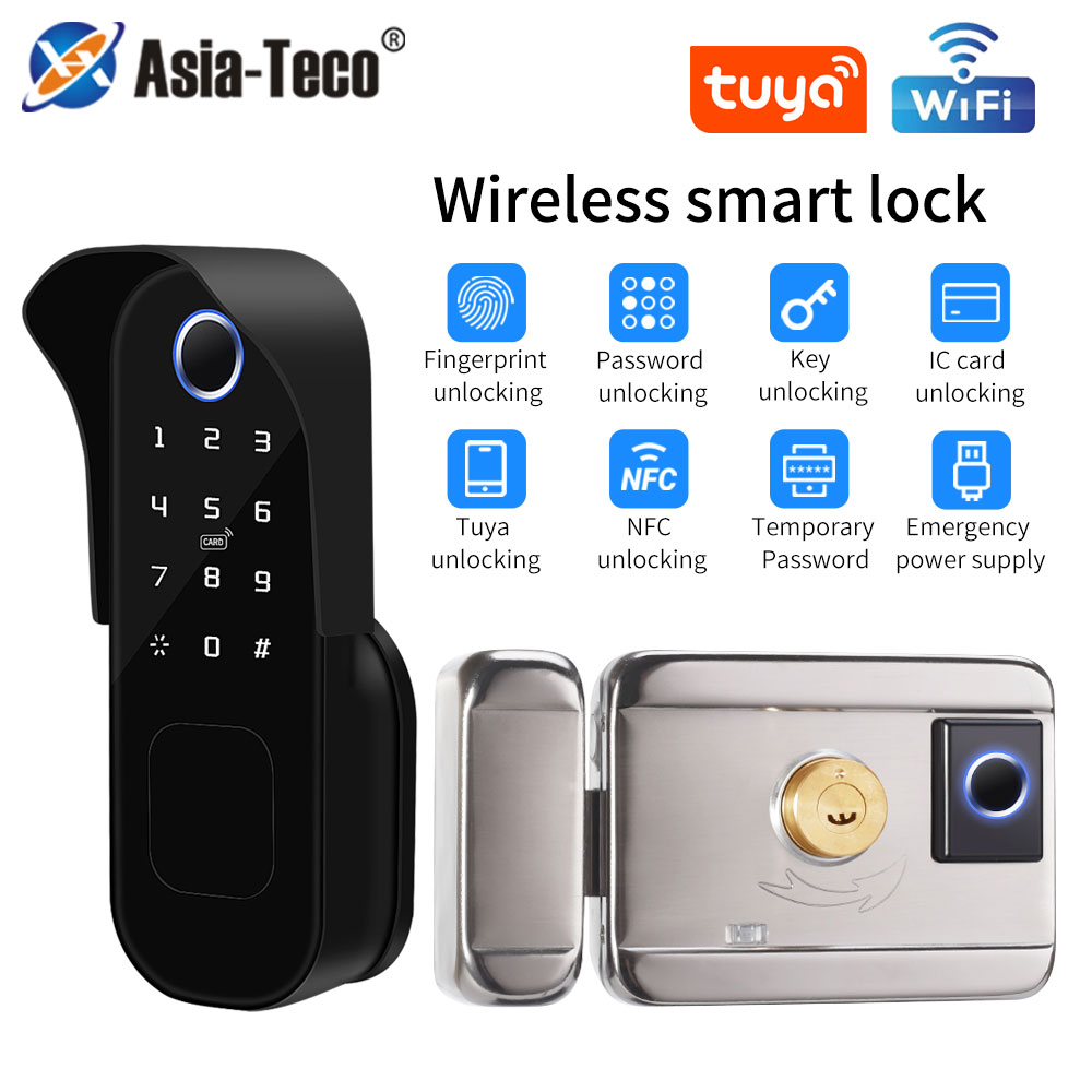 Tuya Vingerafdruk Deurslot Wat - Smart Garden Gate Lock recensie en prijs