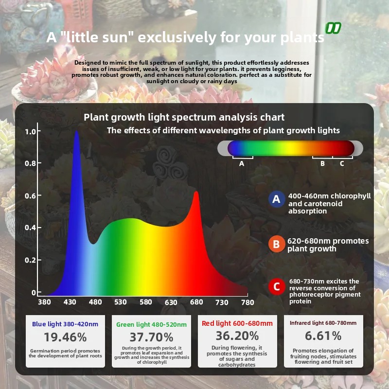 Volledig spectrum dimbare focu - Plant Grow Light Full Spectrum recensie en prijs