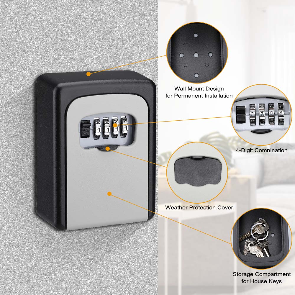 Wachtwoordvergrendeling Opberg - Smart Garden Gate Lock recensie en prijs